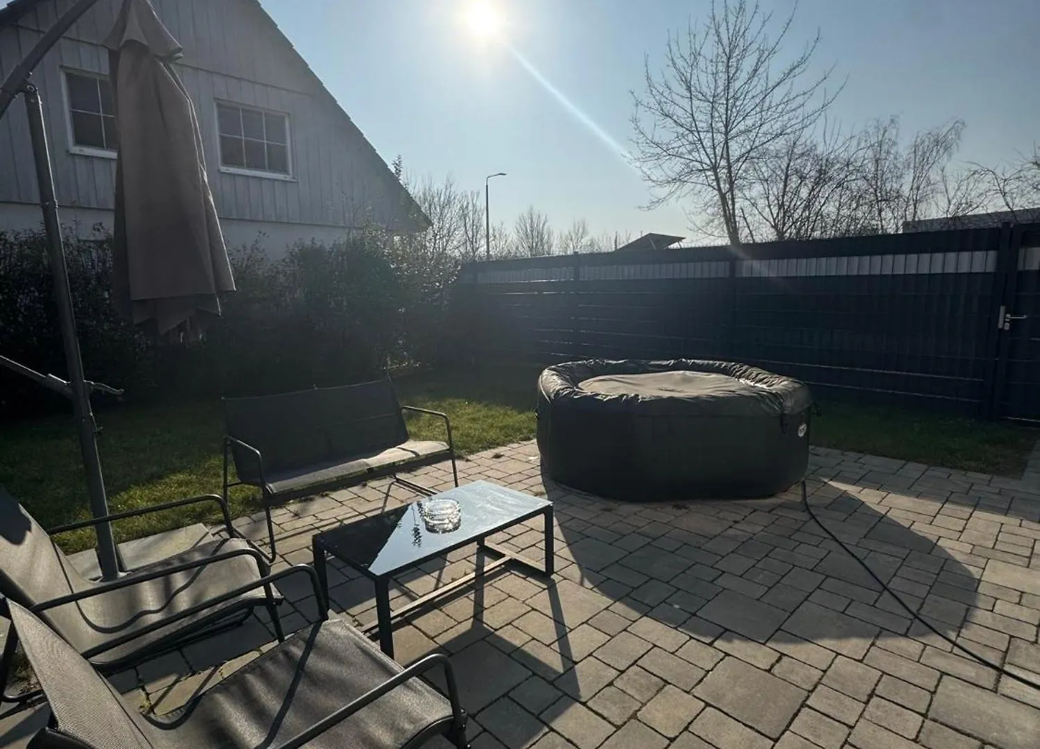 Wohnung Mit Garten Und Whirlpool Βερολίνο Γερμανία